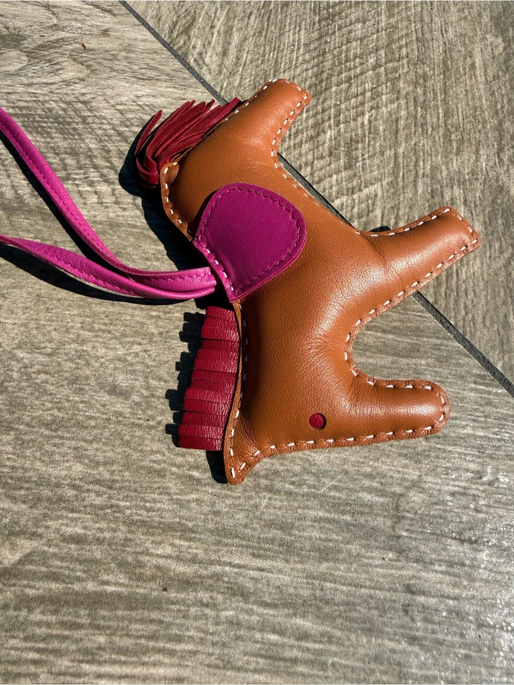 NWOT Hermès Rodeo PM Bag Charm supple Milo lambskin - Picture 6 of 8